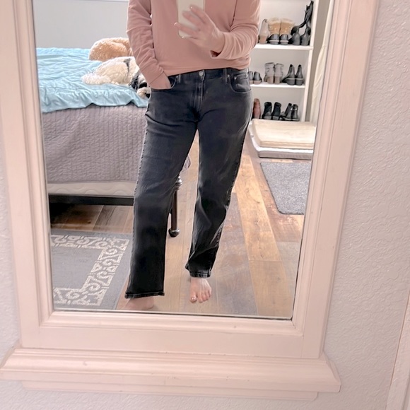 Vintage Levi’s 569 Relaxed Loose Fit Jeans Black Sits Below Waist 33 x 32 - Picture 5 of 16